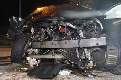 Pforzheim: schwerer Verkehrsunfall mit zwei beteiligte Fahrzeuge - mehrere Schwerverletzte Personen